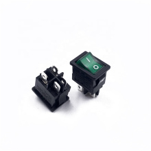 JEC JS-626PAL-Q-GB-3H  without light 4pins green rocker switch  on off 10A 125V